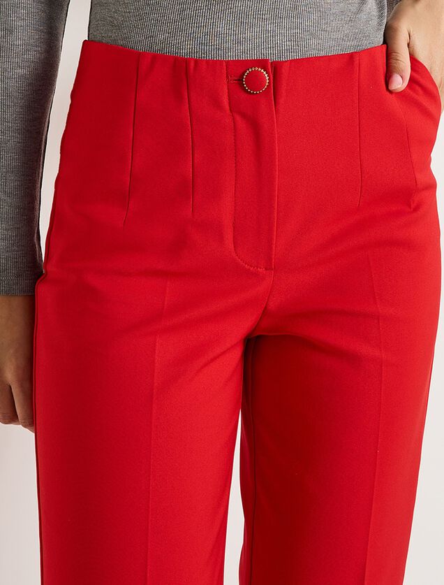Pantalon cigarette femme