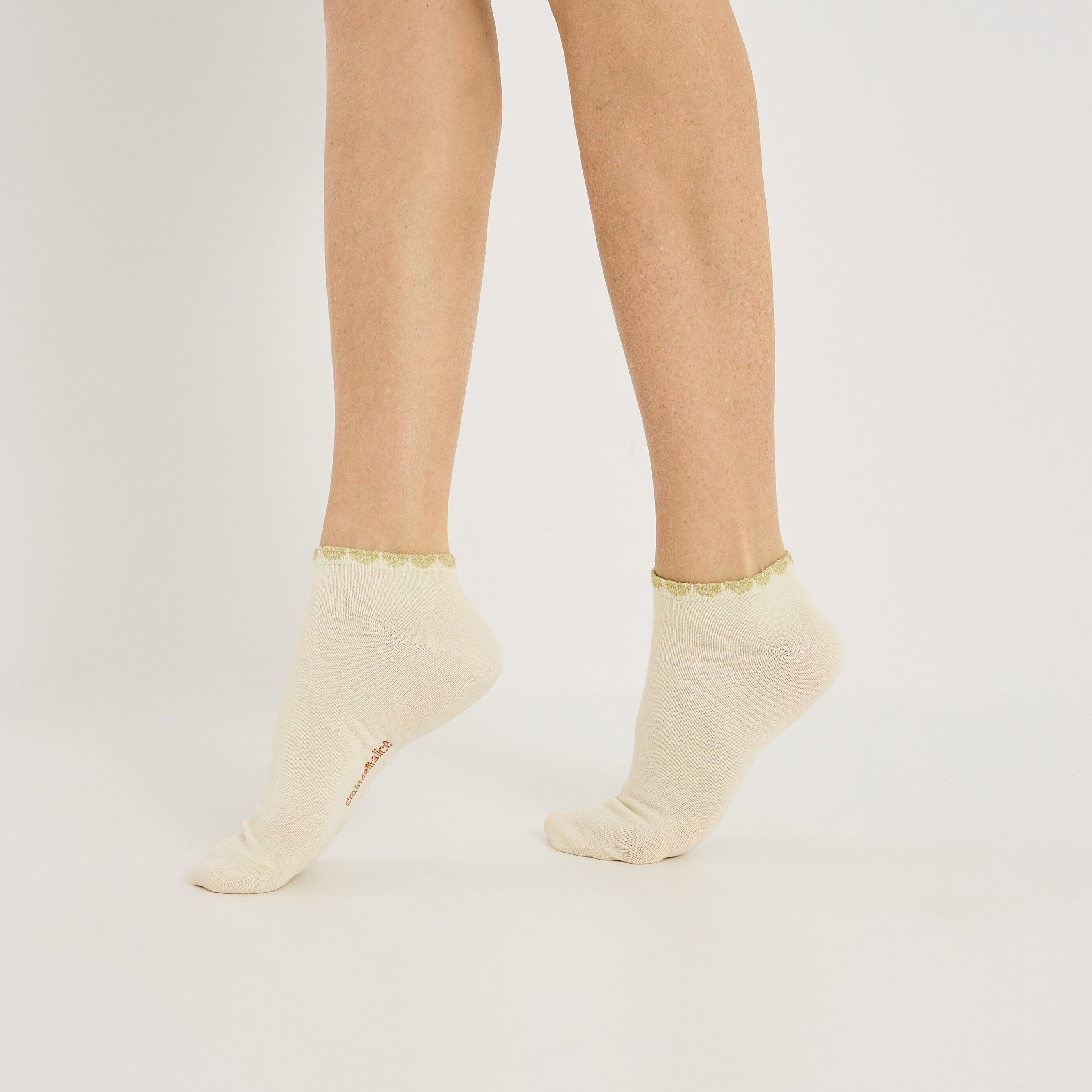 Lot de 2 paires de socquettes femme