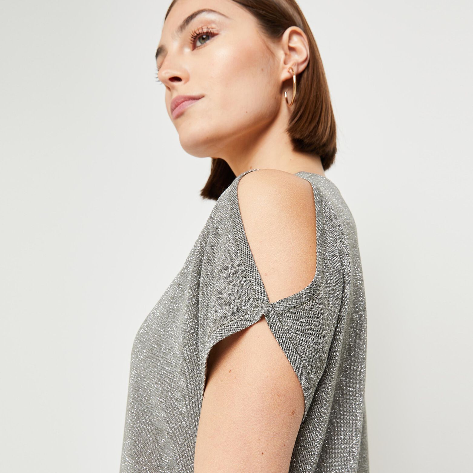 Pull sans manches femme