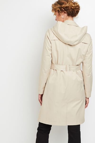 Trench long femme