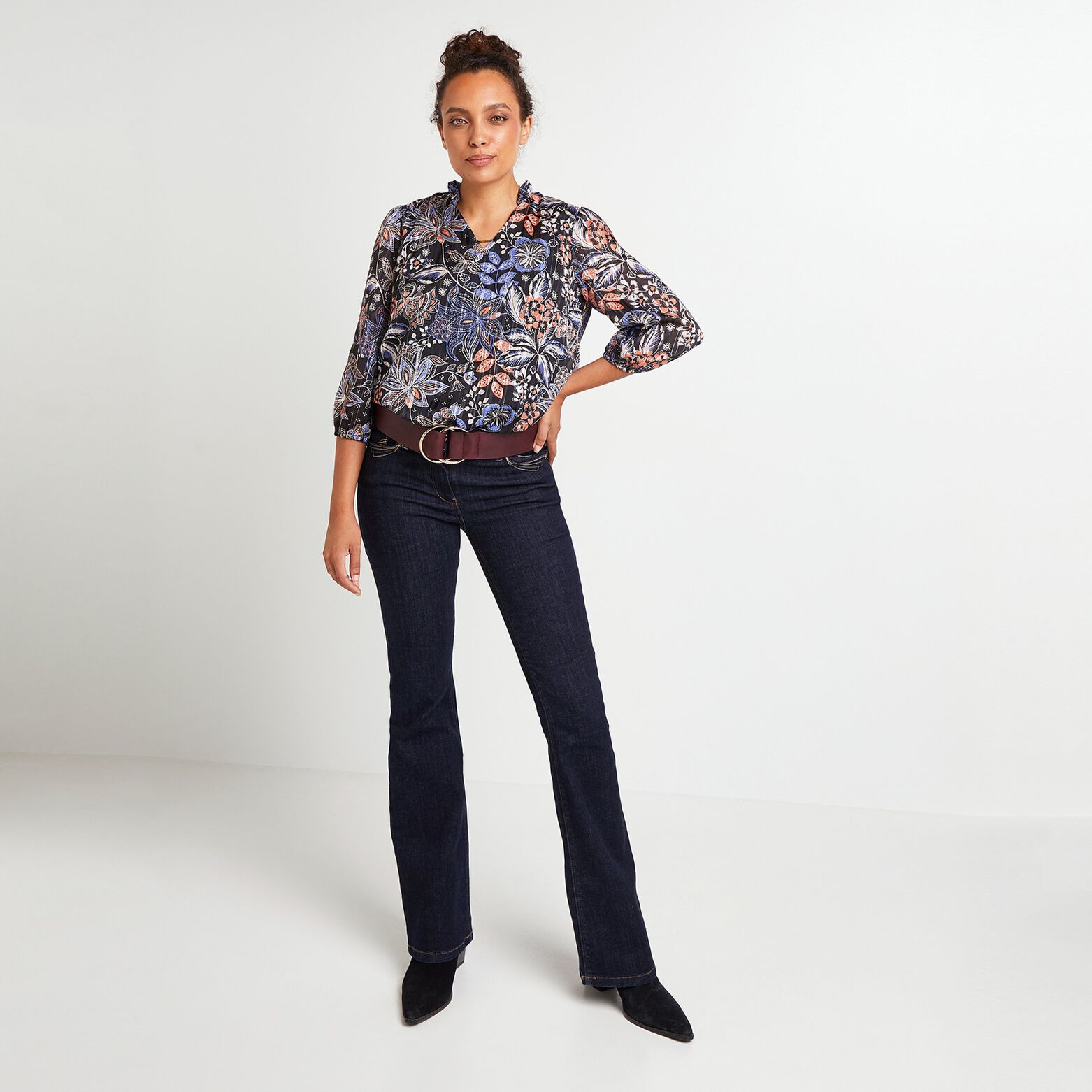 Blouse imprimée femme