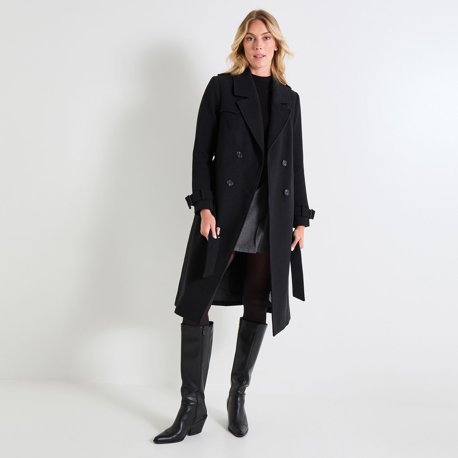 Manteau long femme