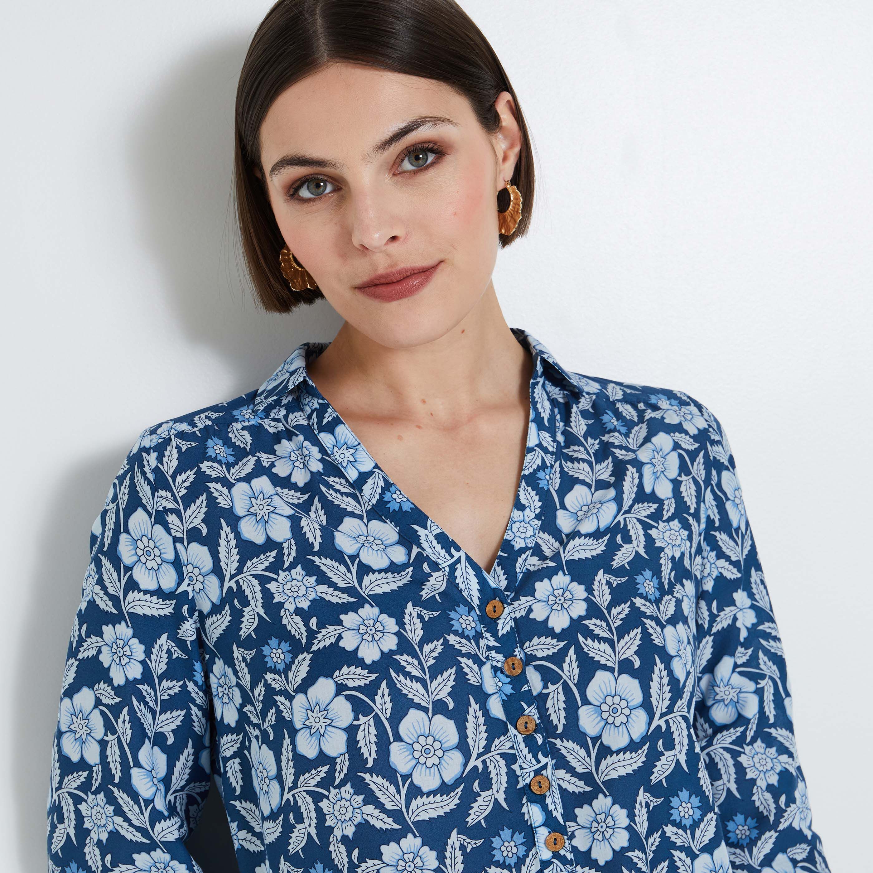 Tunique imprim&eacute;e femme