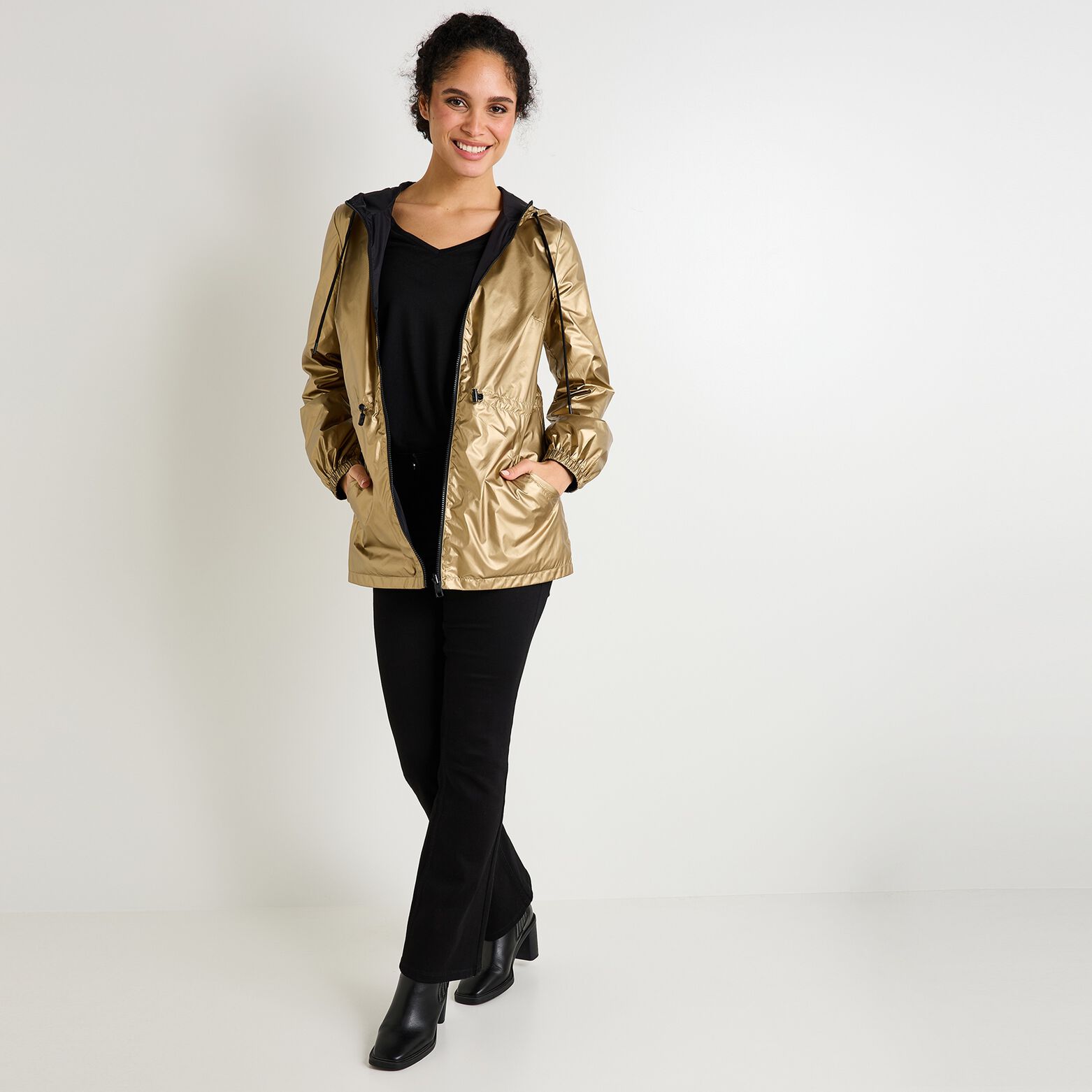 Veste réversible femme
