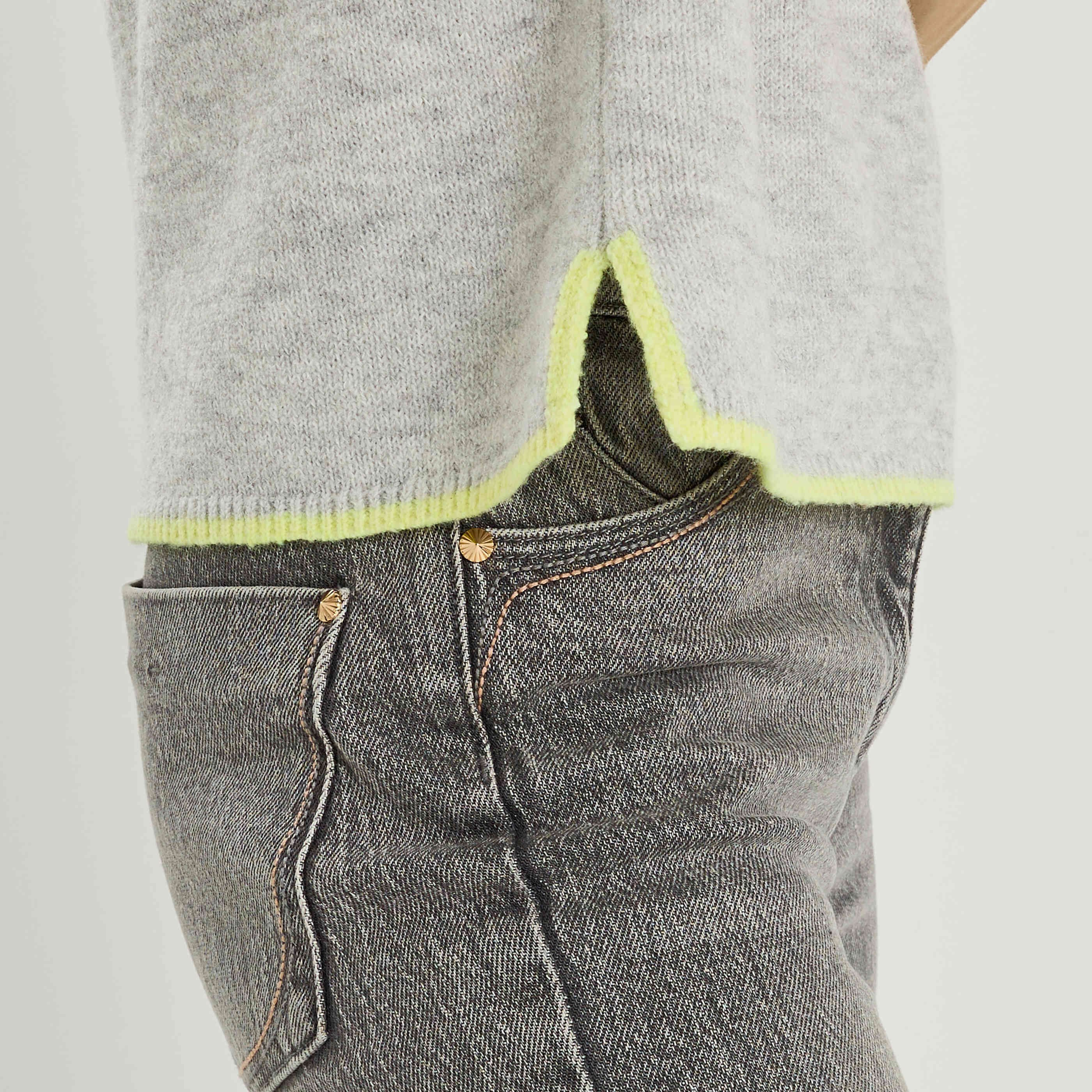 Pull sans manches femme