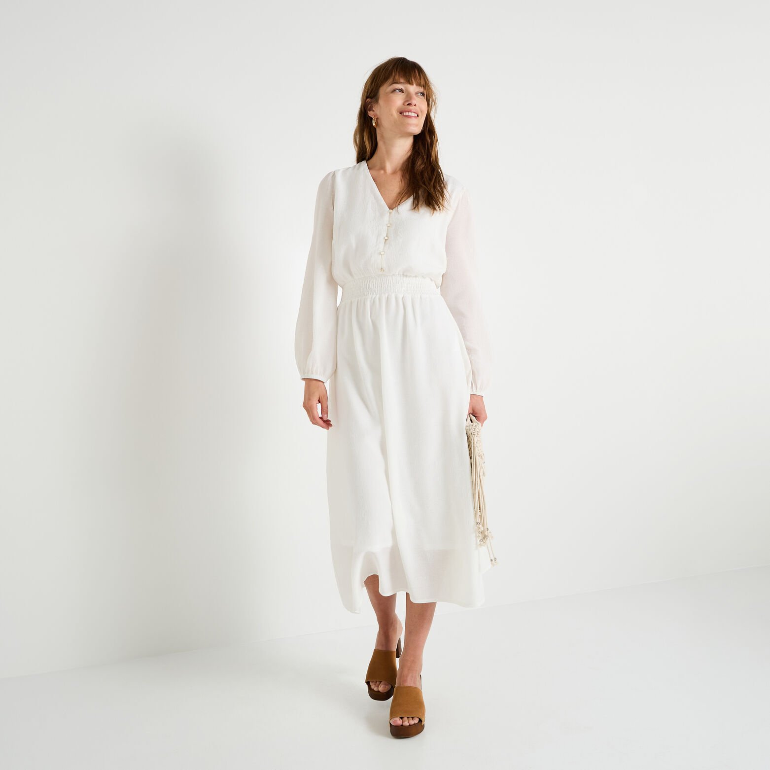 Robe fluide habillée femme