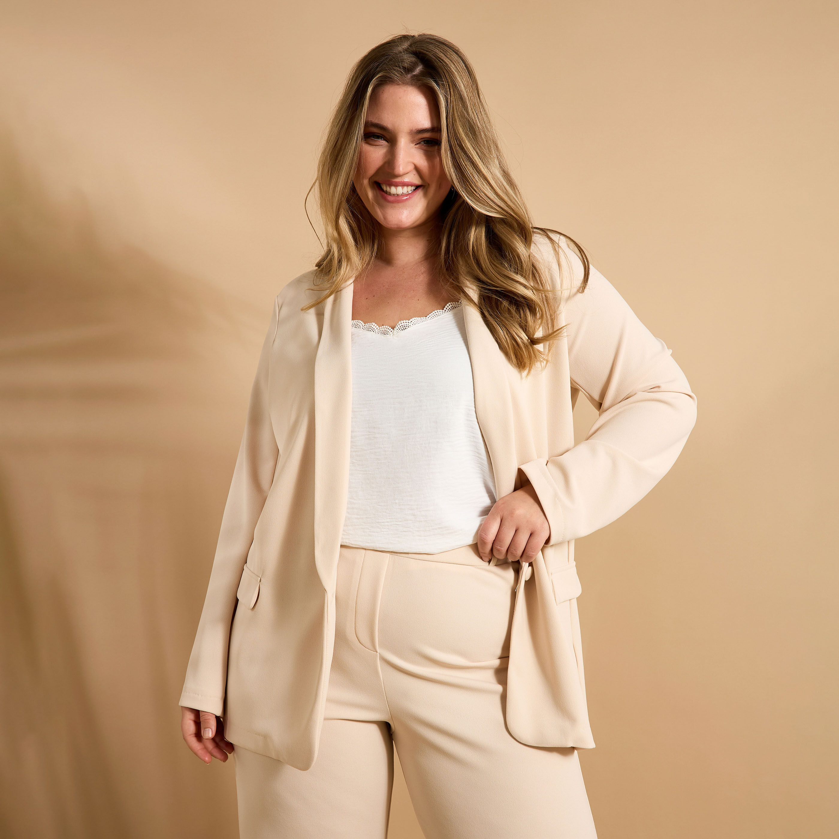 Blazer en maille femme