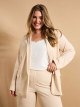 Blazer en maille femme