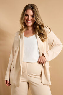 Blazer en maille femme