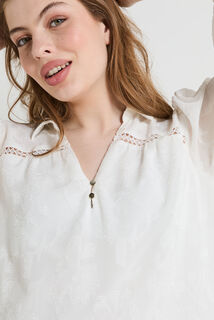 Blouse manches longues femme