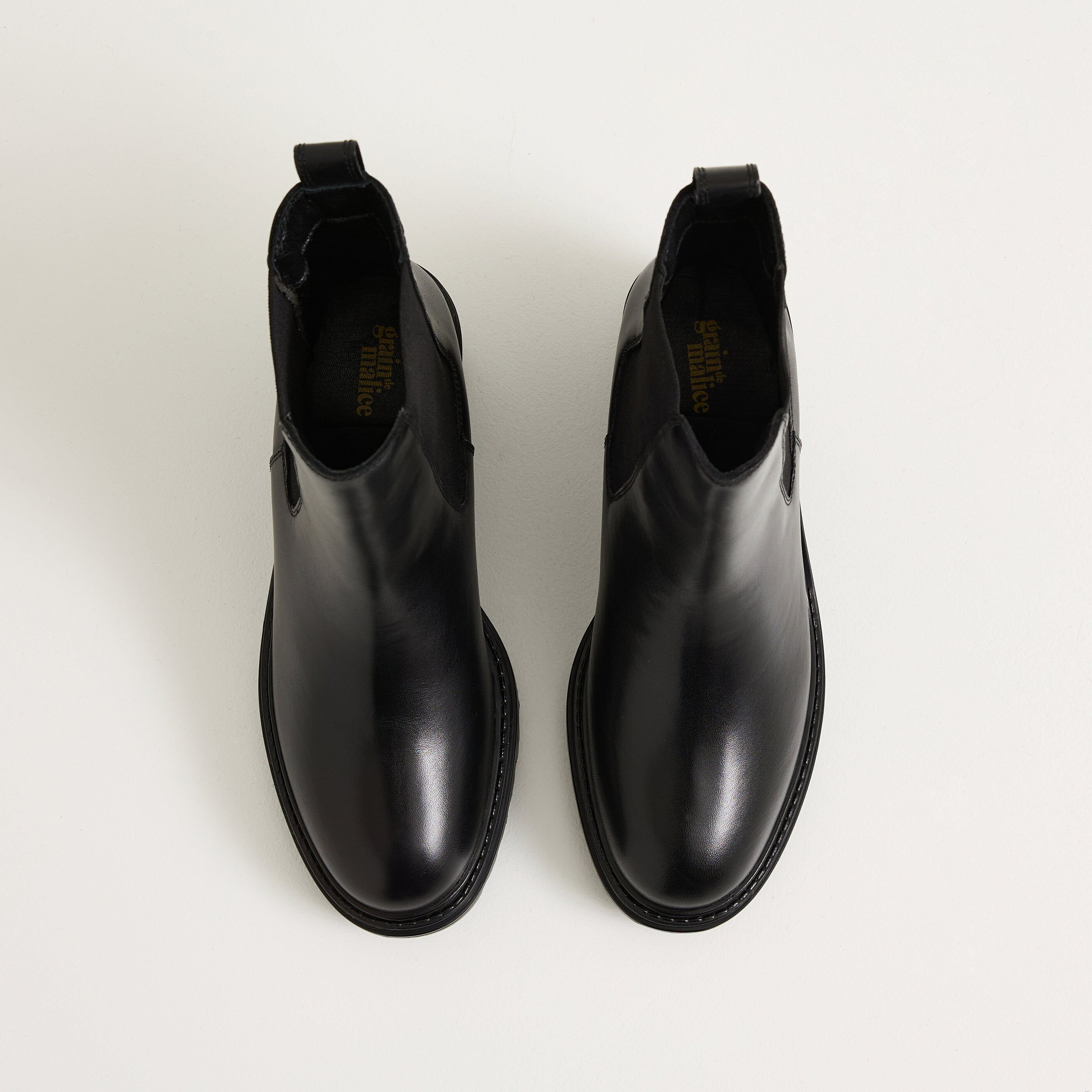 Bottines &agrave; &eacute;lastiques femme