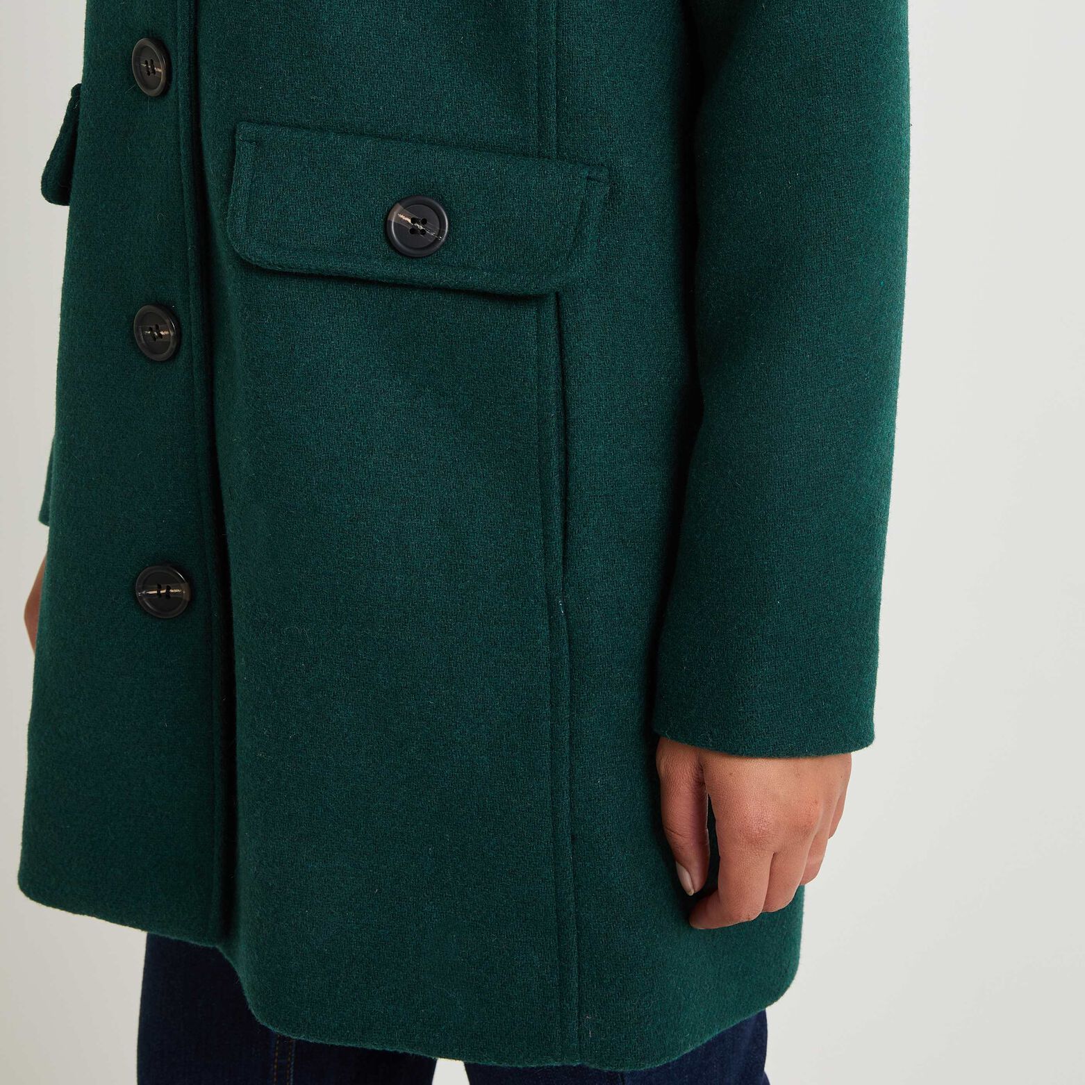 Manteau mi-long femme