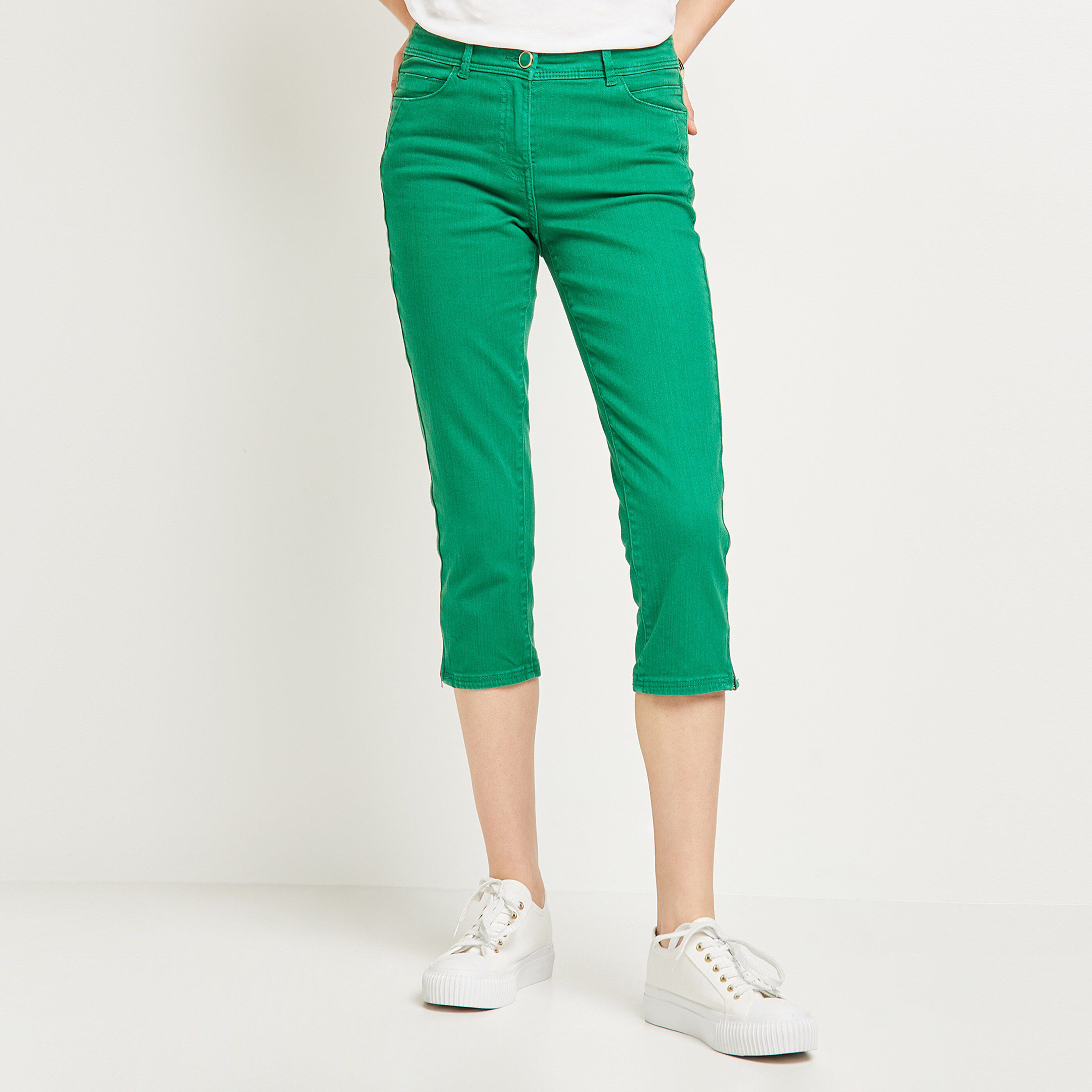 Corsaire en cheap jean femme