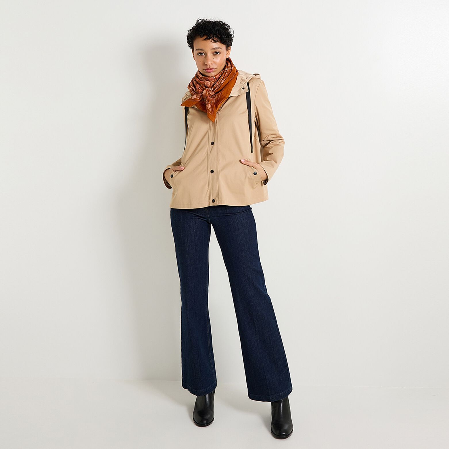 Parka courte femme
