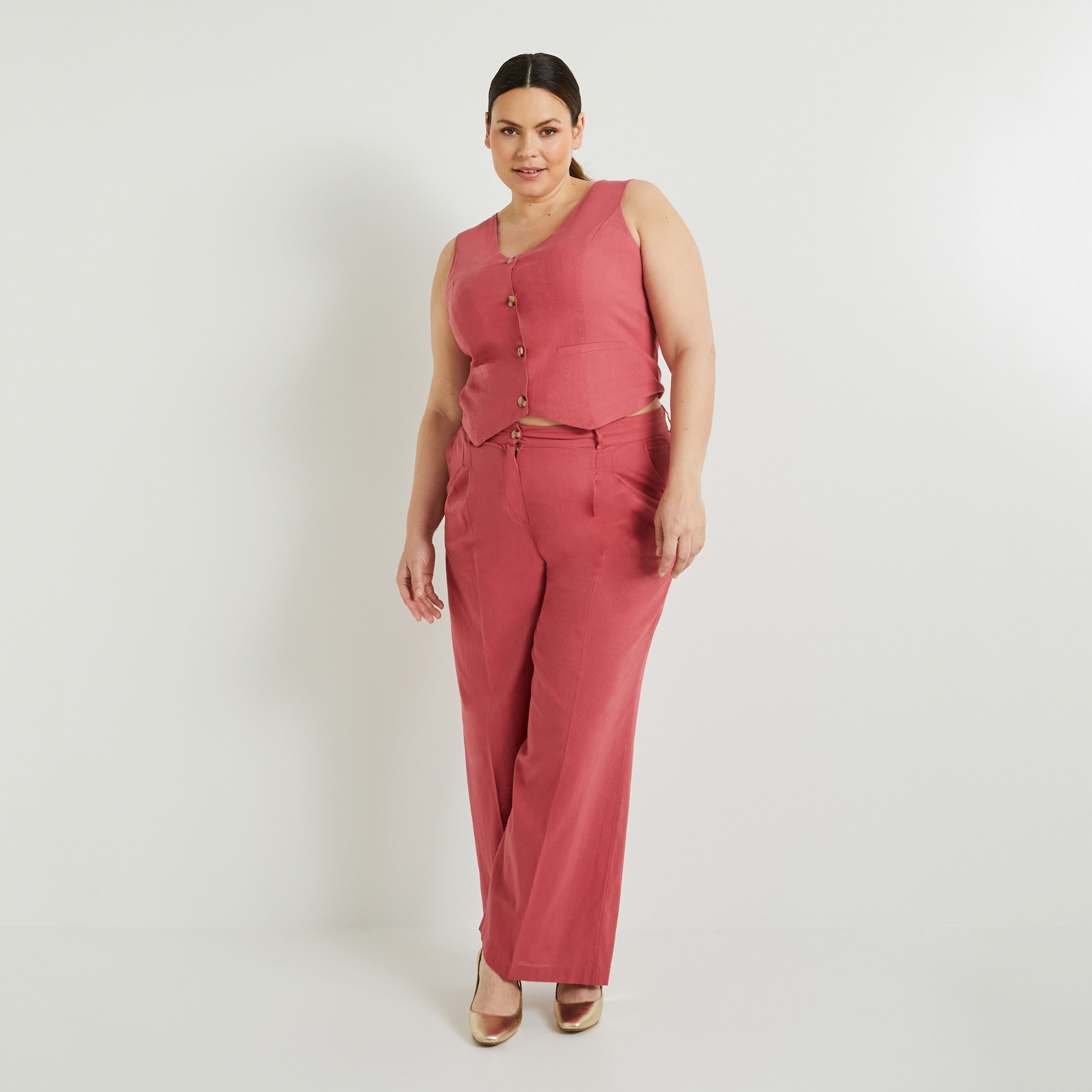 Gilet de costume femme