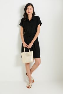Robe col chemise fremme