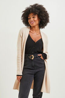 Gilet long femme