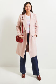 Manteau pardessus mi-long femme