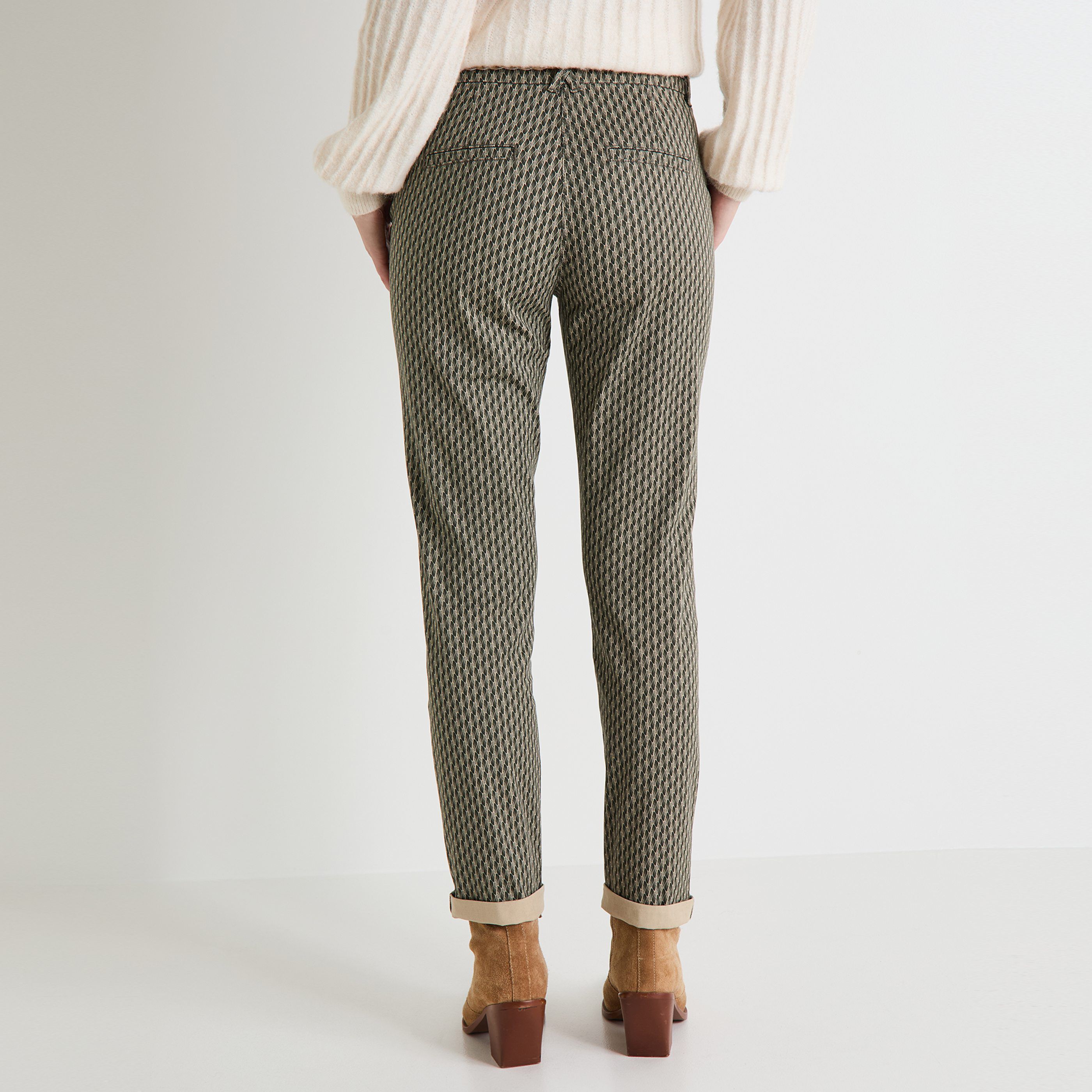 Pantalon chino femme