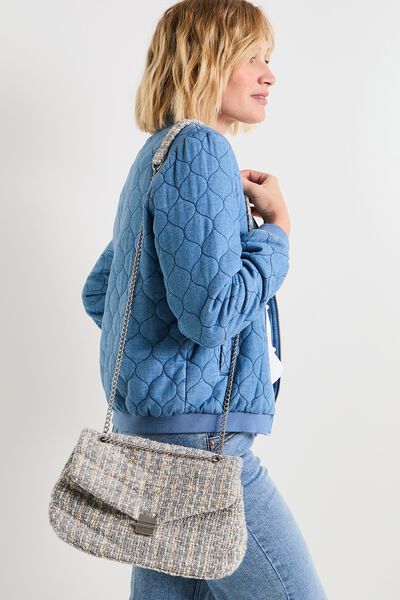 Sac fermeture pressions femme