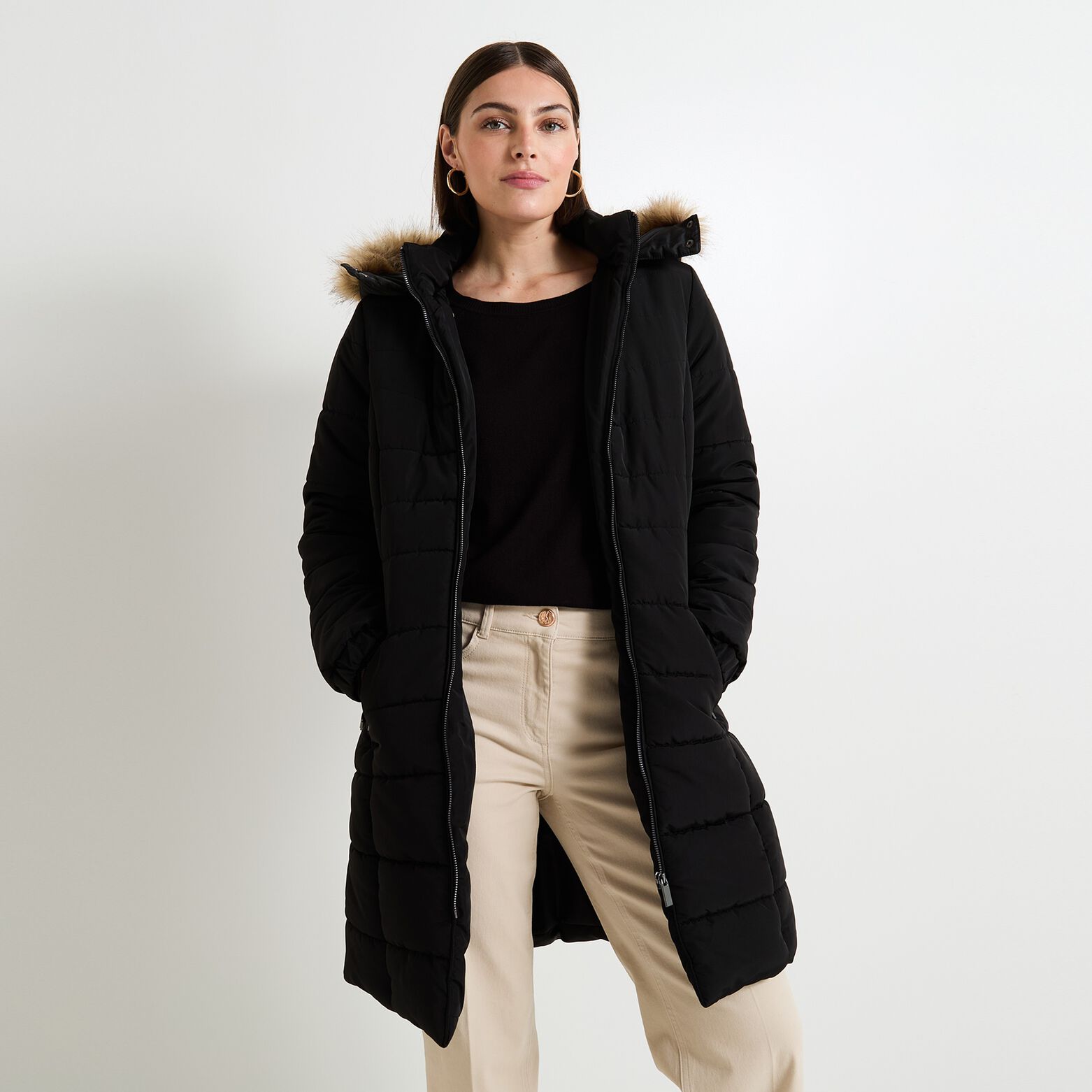 Doudoune longue femme