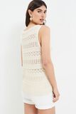Pull en crochet femme
