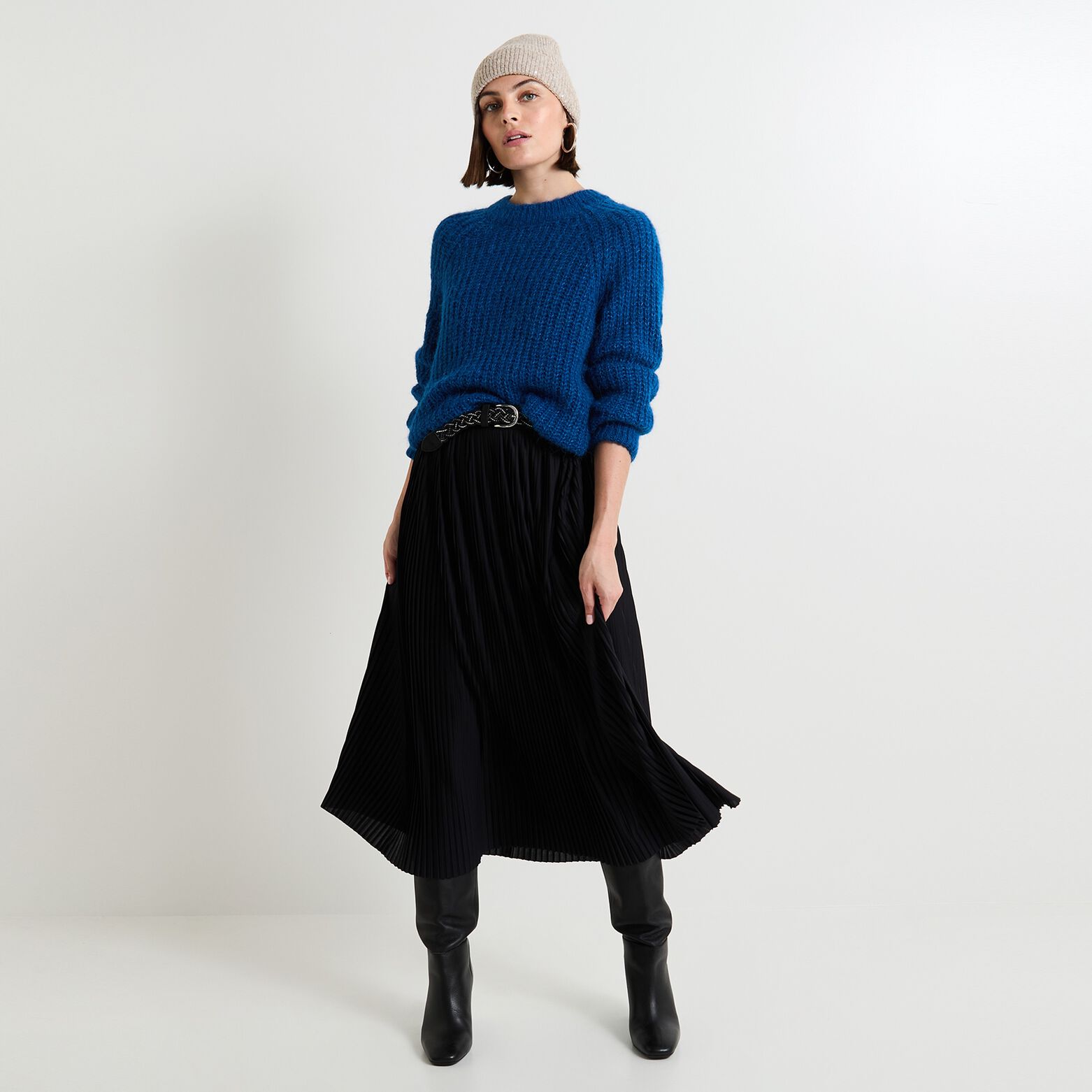 Pull manches longues femme