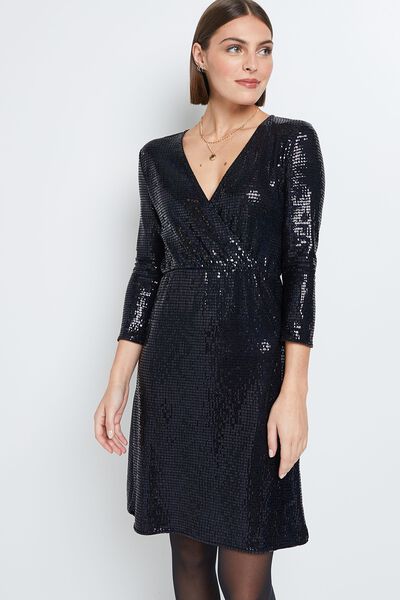 Robe à paillettes femme
