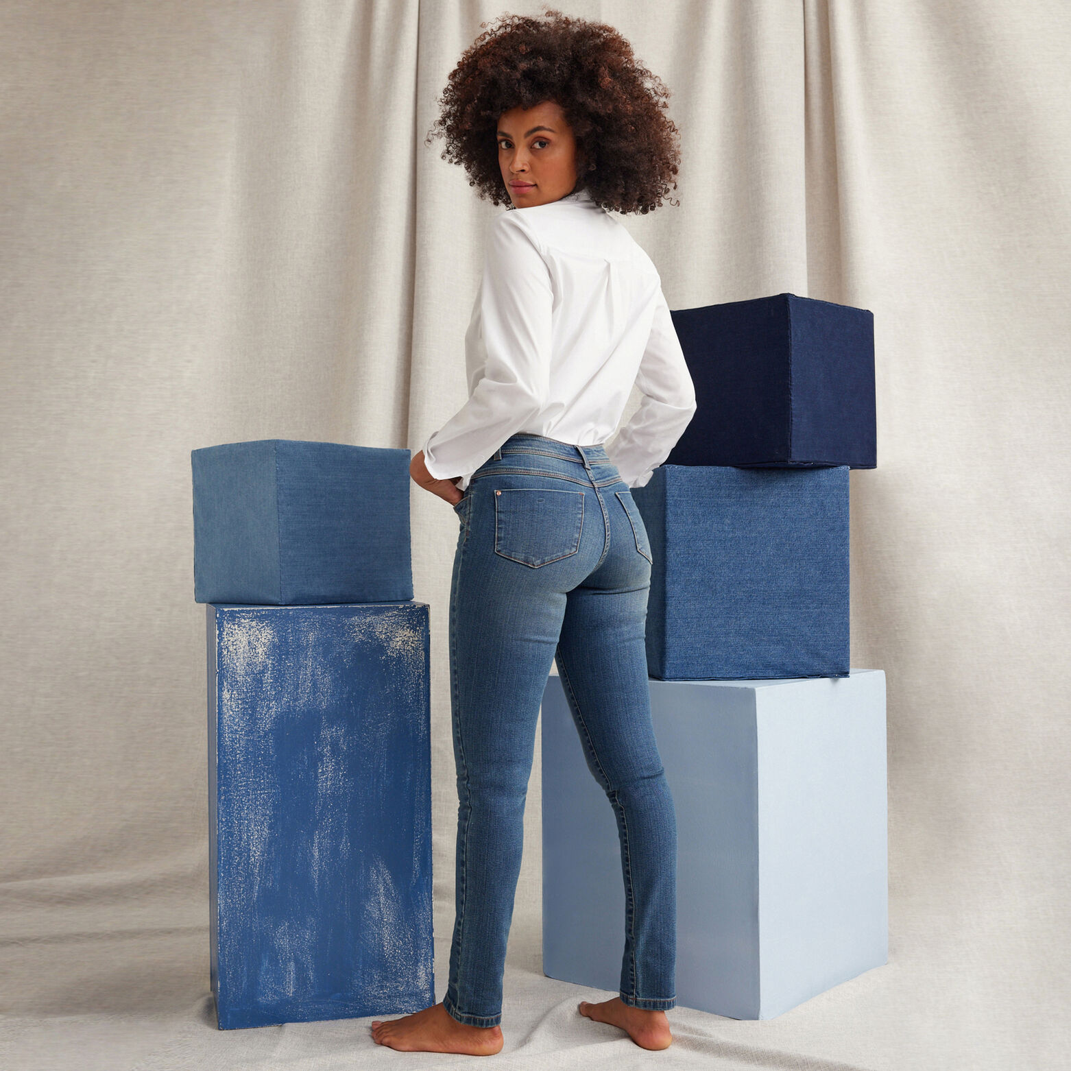 Jean slim LONDON femme