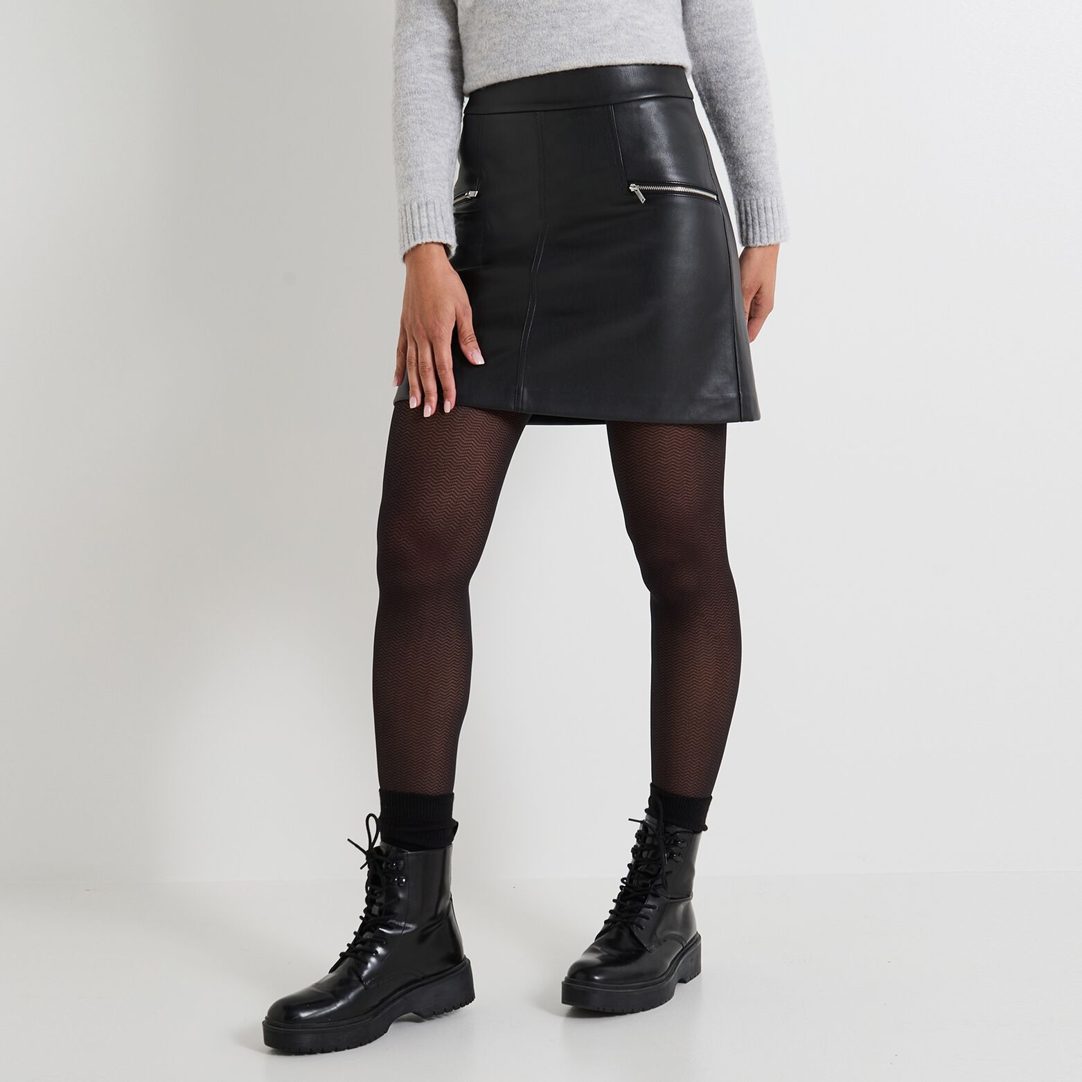 Jupe simili femme