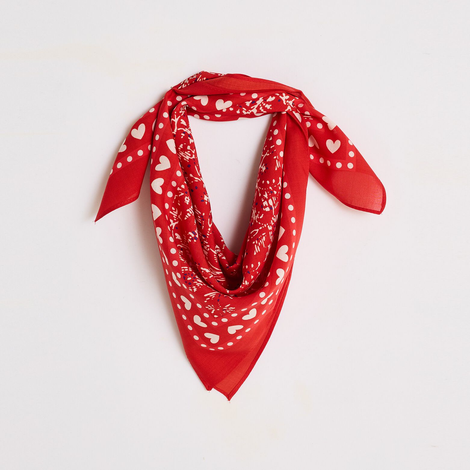 Foulard carré femme