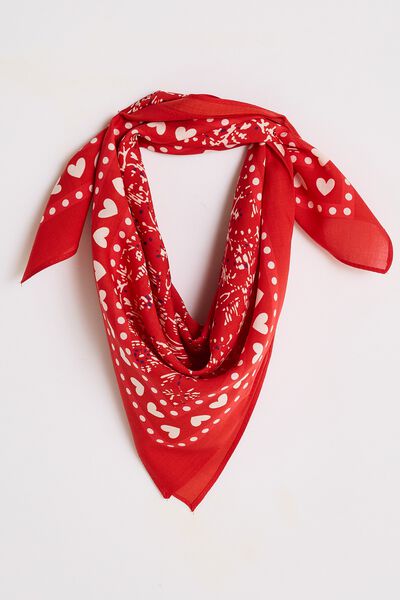 Foulard carré femme