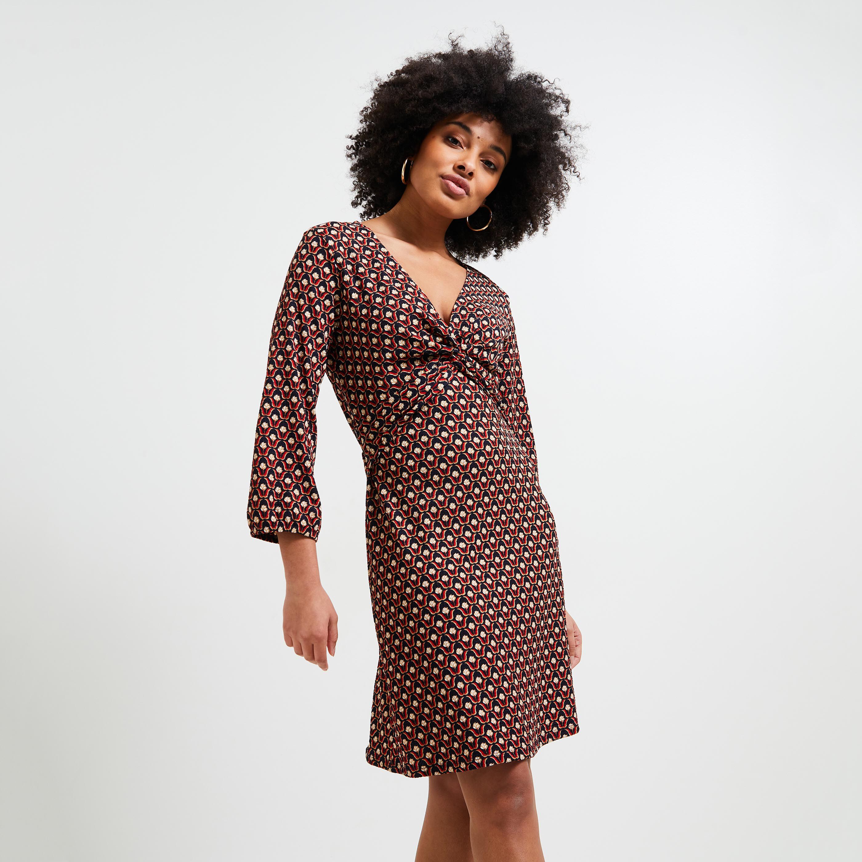 Robe imprimee femme hot sale