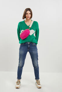 Pull loose femme
