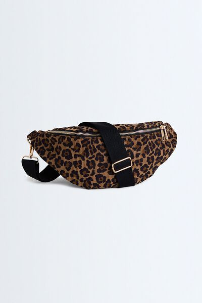 Sac banane imprimé léopard femme