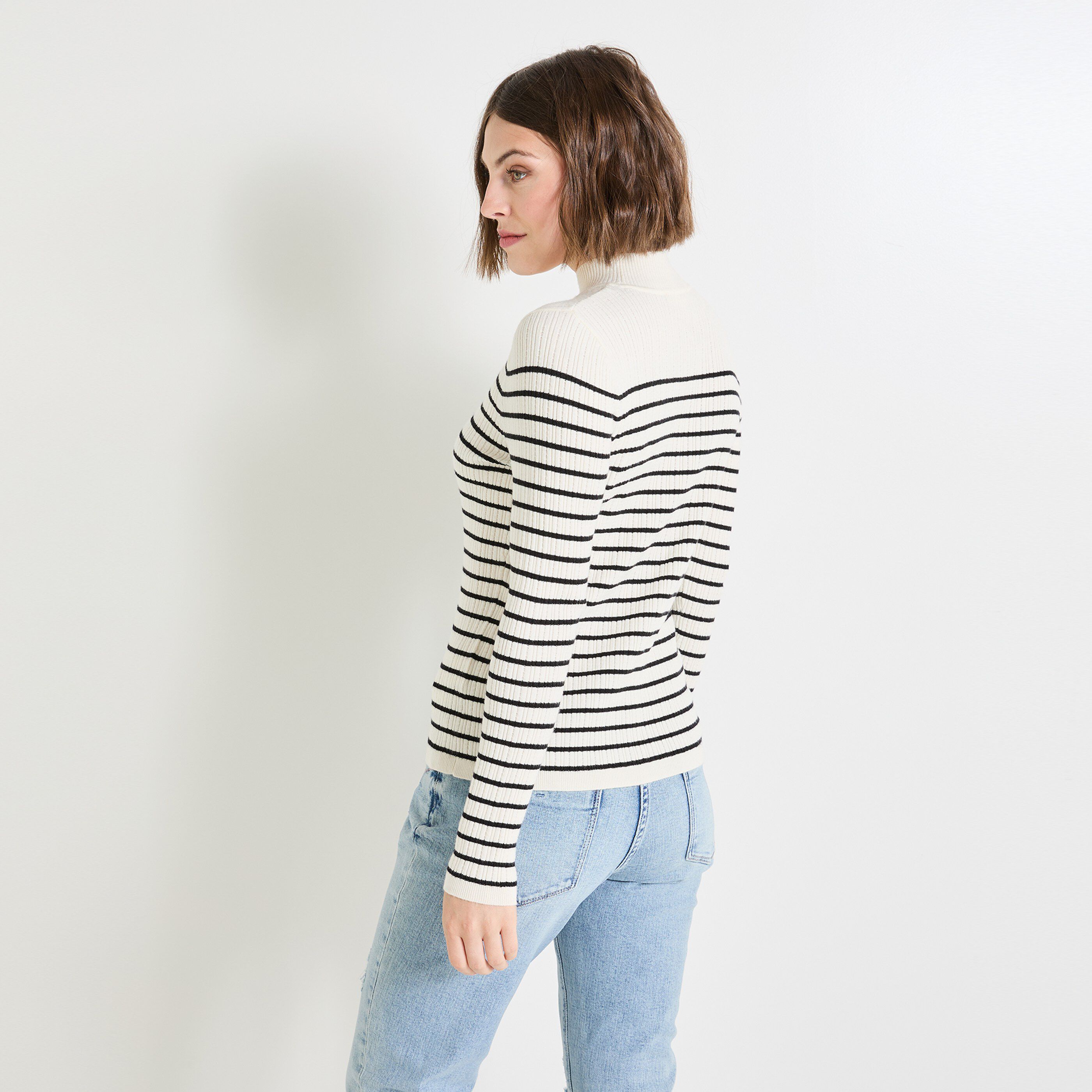 Pull manches longues femme