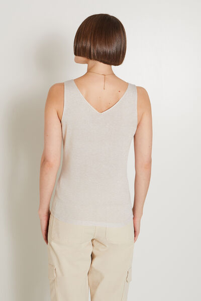 Débardeur maille femme