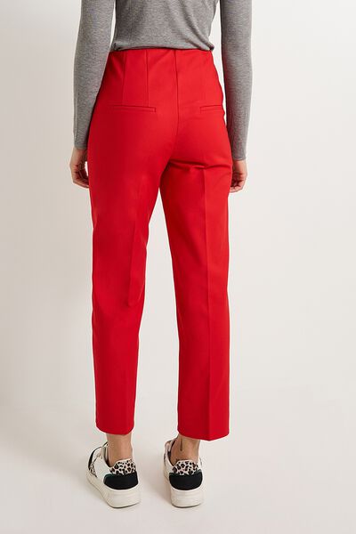 Pantalon cigarette femme