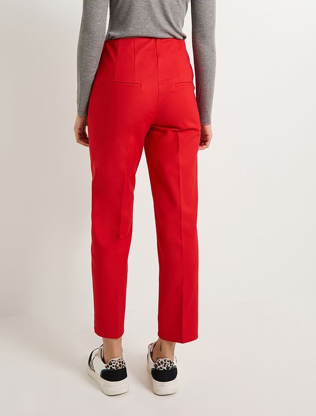 Pantalon cigarette femme