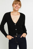 Gilet col V femme