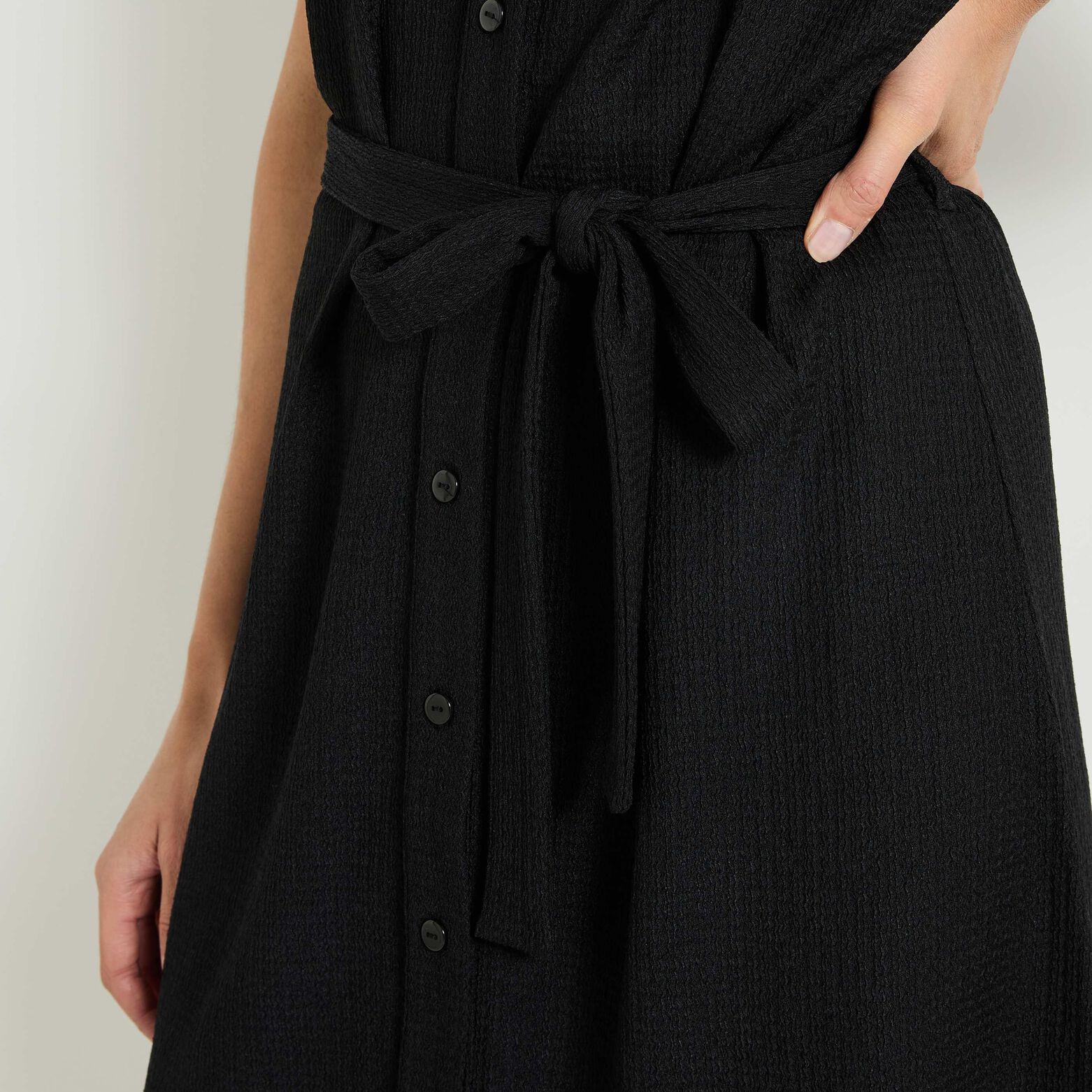 Robe col chemise fremme
