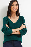 Pull maille ajourée femme