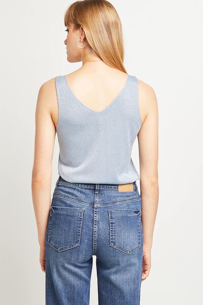 Débardeur lurex femme
