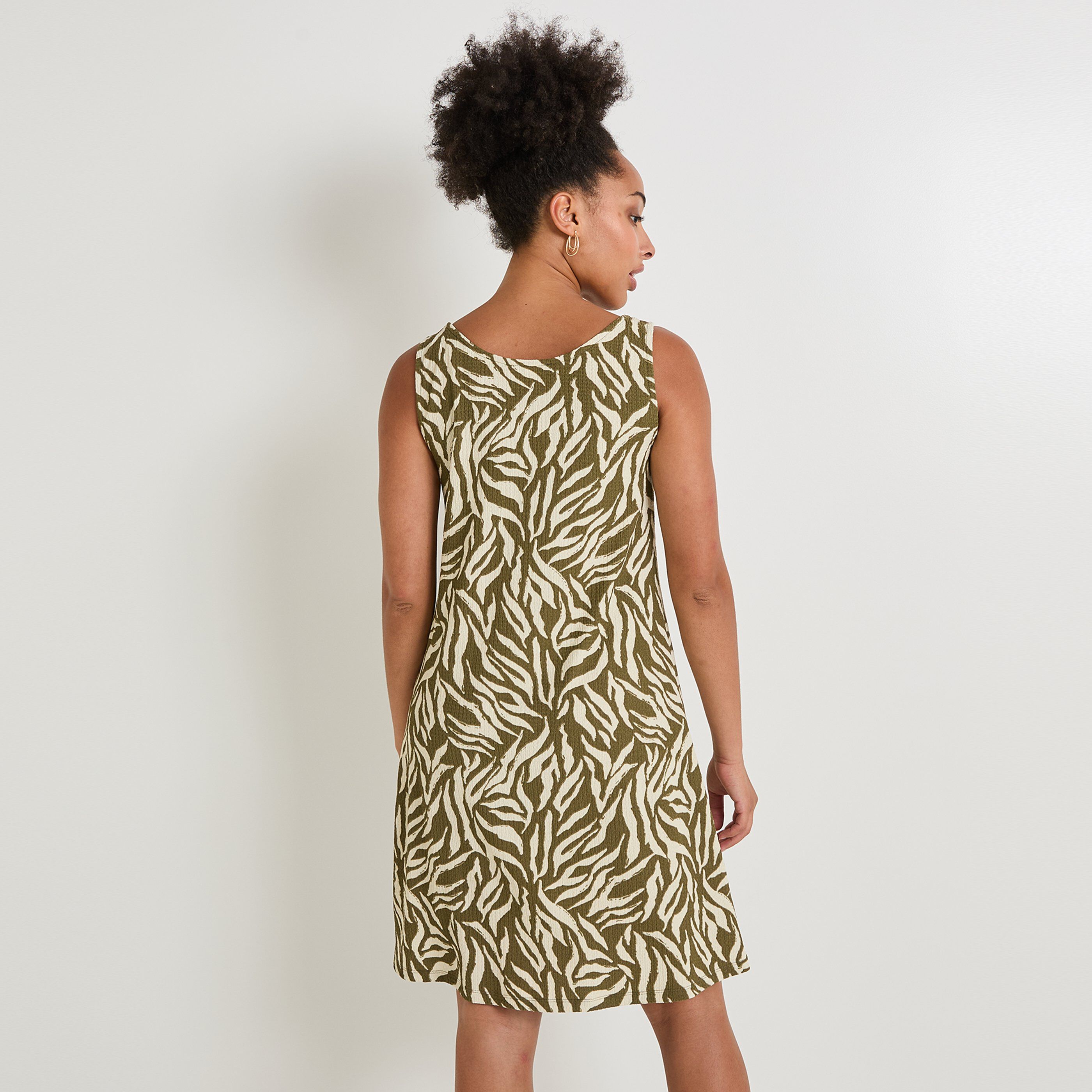 Robe imprim&eacute;e femme