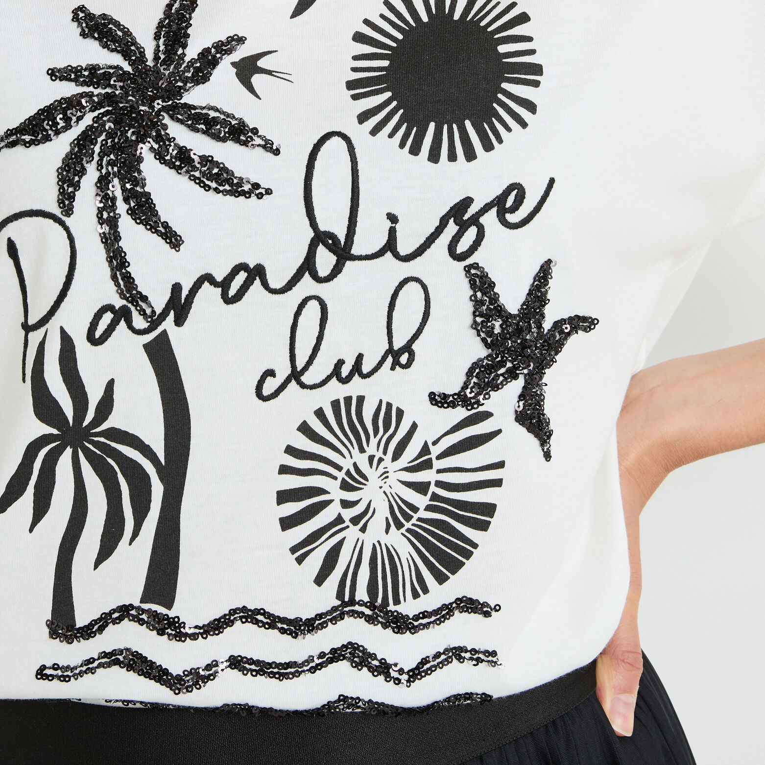 Tshirt col rond femme