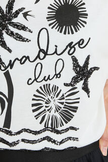 Tshirt col rond femme