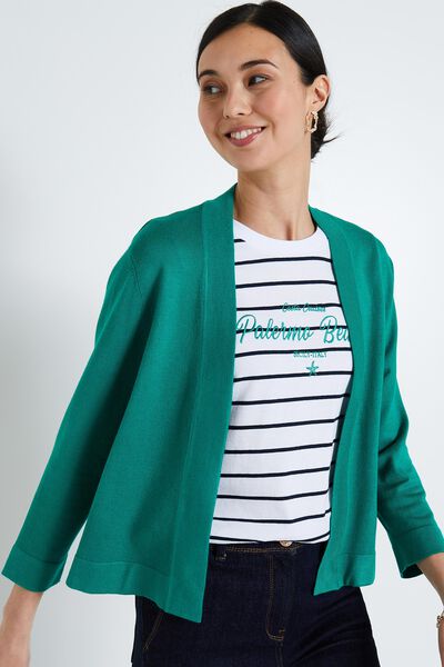 Gilet court femme