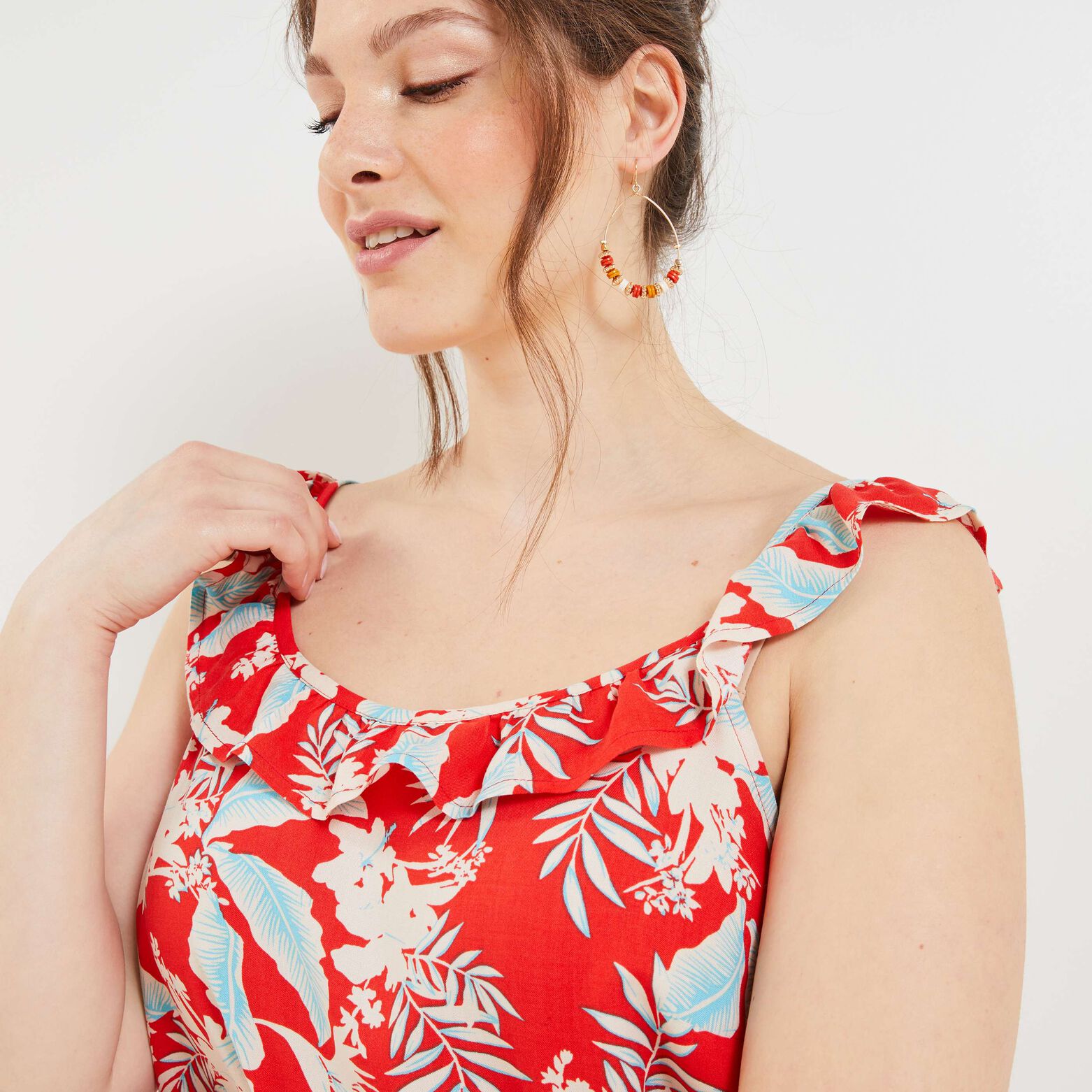 Robe imprimée femme