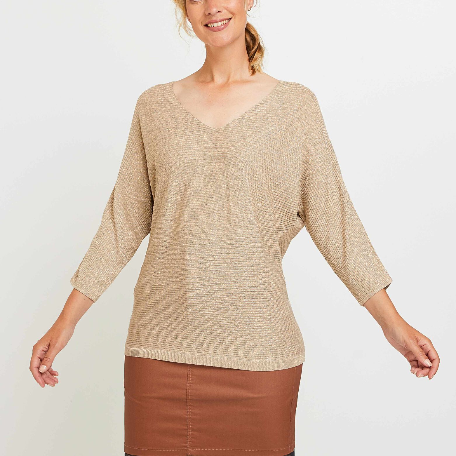 Pull loose femme
