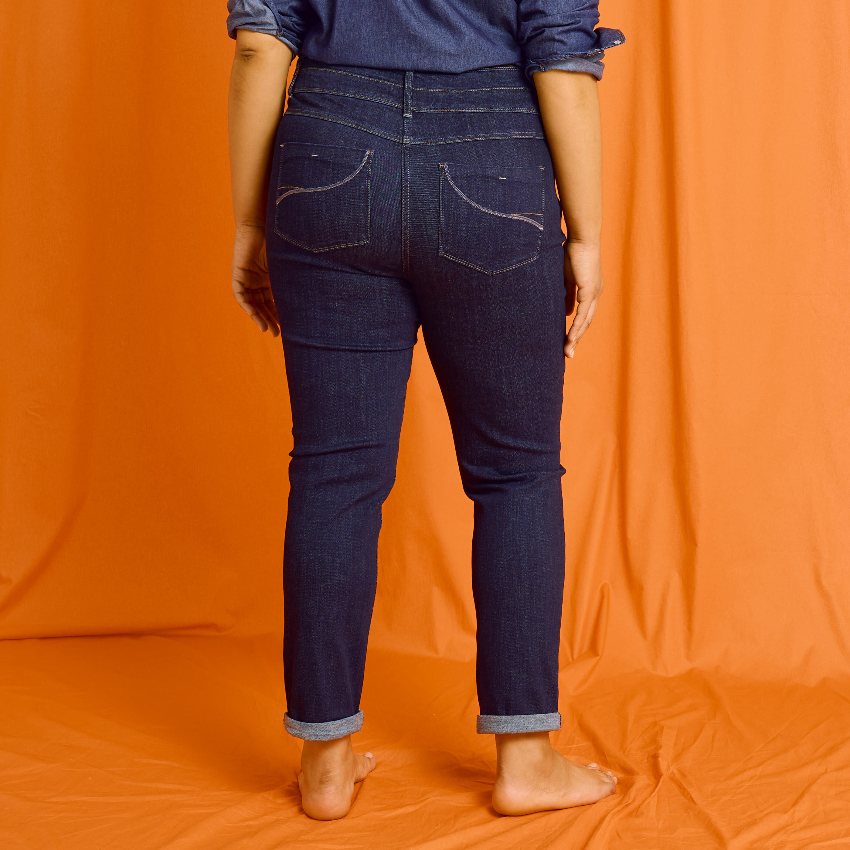 Jean raccourci HANOI R02 femme